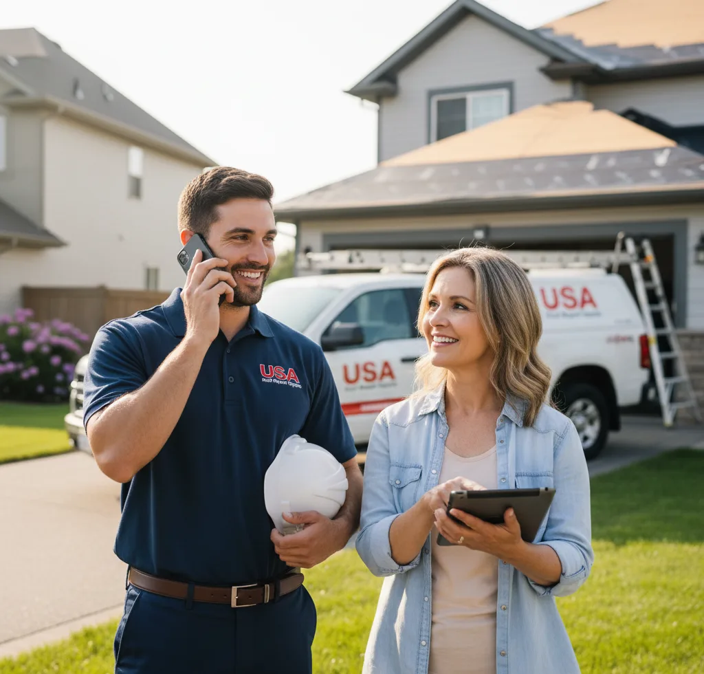 USA Roof Repair Experts customer support in Pingree Grove